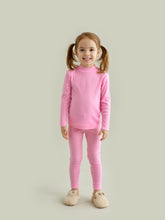 MERINO LEGGINSIT - PINK COSMOS