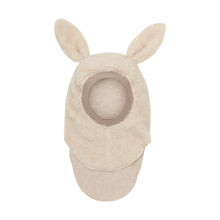 BALACLAVA EARS WOOL  KYPÄRÄMYSSY - CEMENT