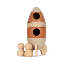 Wooden Stacking Rocket