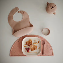 SILICONE PLACEMAT - POWDER PINK CONFETTI