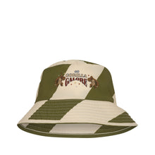 ASNOU BUCKET HAT - DARK OLIVE/CREAMY