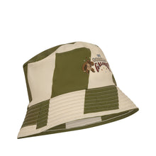 ASNOU BUCKET HAT - DARK OLIVE/CREAMY