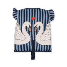 FLOAT VEST - FRILL SWAN STRIPE