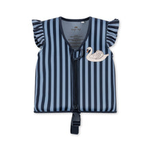 FLOAT VEST - FRILL SWAN STRIPE