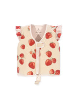 AVERY SWIM VEST - FRAGOLA