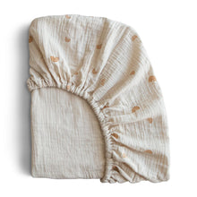 Muslin Crib Sheet - Extra Soft Lakana Rainbow