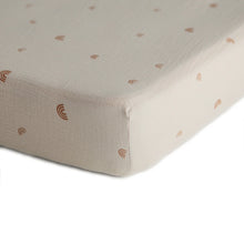Muslin Crib Sheet - Extra Soft Lakana Rainbow