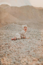HEAVY RIB PLAYSUIT BEAR - MOONLIGHT