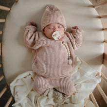 CHUNKY KNIT SET - BLUSH