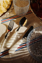 Dinner Set Glitter - Sparkling Silver/Blue