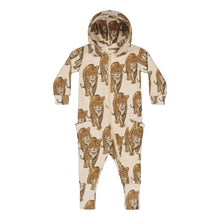 LEOPARD JUMPSUIT - MILKY