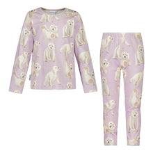 POLAR BEARS PYJAMA - ICY LILAC