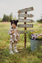 LEOPARD JUMPSUIT - MILKY