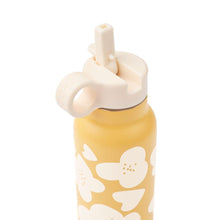 FALK WATER BOTTLE - FLOWER / LEMON YELLOW 350ML